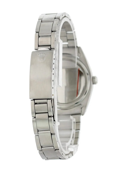 oysterdate Rolex Blue Dial Watch - Hình 5
