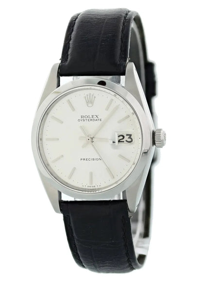 Rolex Oysterdate Silver Dial