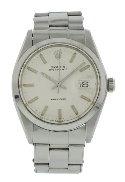 Rolex Silver Dial Steel