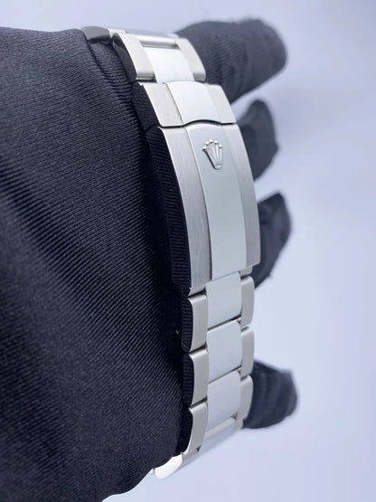 Rolex White Dial Steel Sky-Dweller - Hình 7
