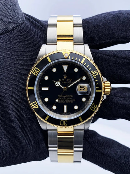 Rolex Submariner Two-Tone black dial - Hình 2