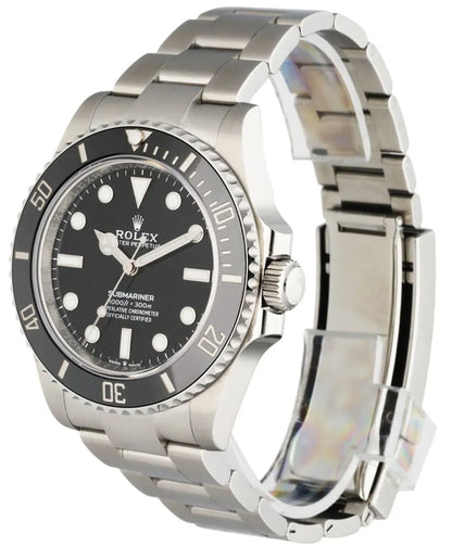 oyster Rolex Submariner Steel Black Bezel - Hình 2