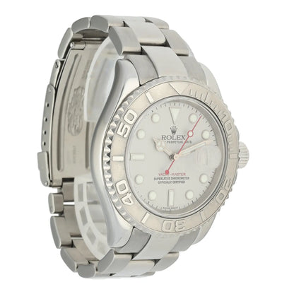 Rolex Yacht-Master Silver Dial stainless - Hình 3