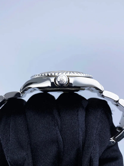 yacht Rolex Platinum Dial Steel - Hình 3