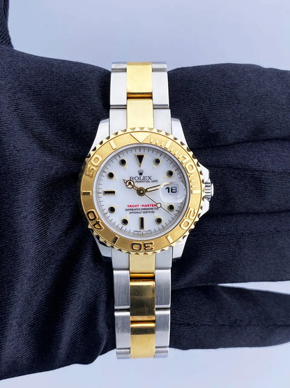 gold Rolex Two-Tone Yacht-Master - Hình 2