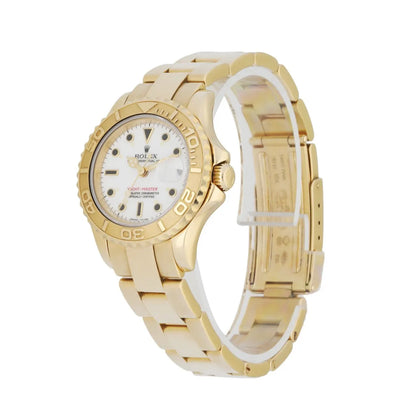 dial Rolex Yacht-Master Gold White - Hình 2
