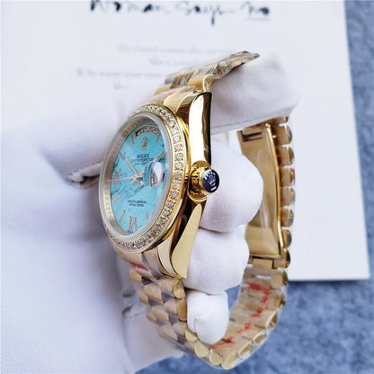 Rolex Turquoise Diamond - Hình 5