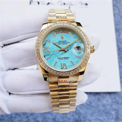 Rolex Turquoise Diamond - Hình 6