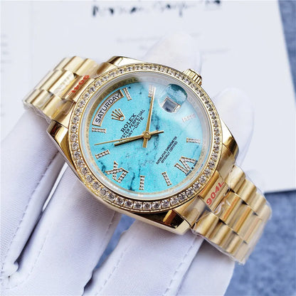 Rolex Turquoise Diamond - Hình 3