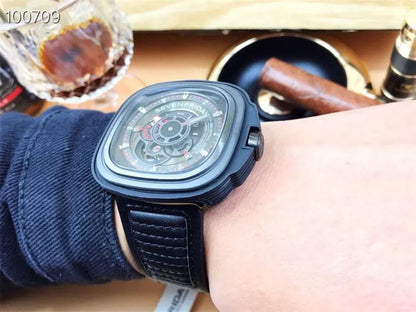 SevenFriday Black Automatic Watch - Hình 3