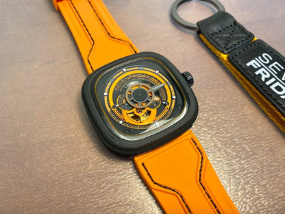 SevenFriday Orange Rubber
