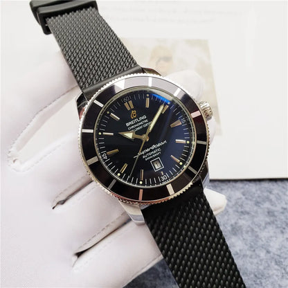Breitling Black Rubber - Hình 9