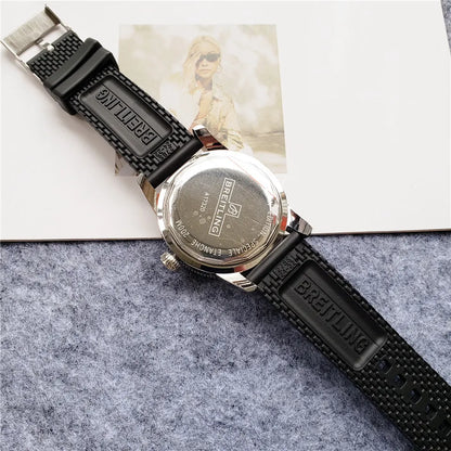 Breitling Black Rubber - Hình 6