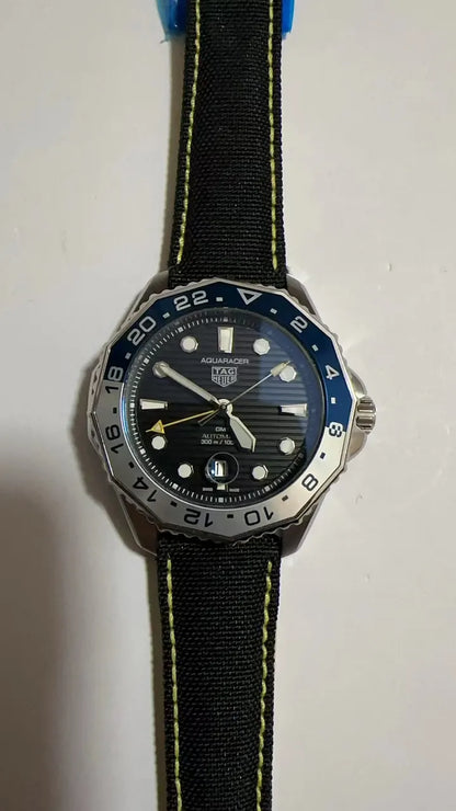 Tag Heuer Aquaracer GMT Blue - Hình 9