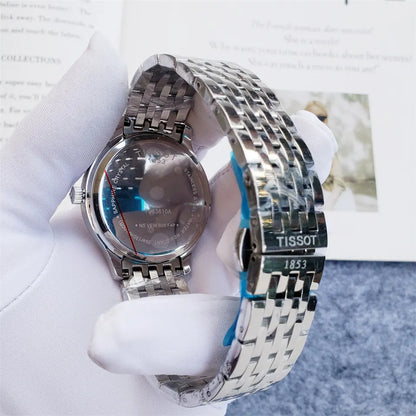 Tissot White Dial Watch - Hình 4