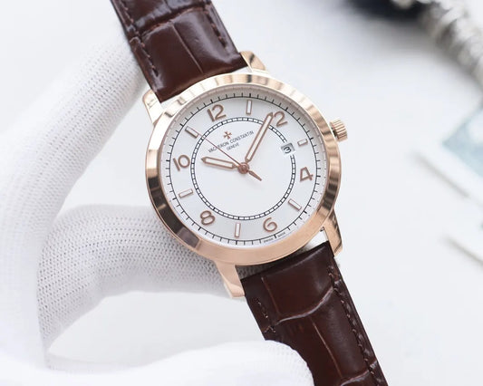 Vacheron Constantin Rose Gold – Vacheron Constantin White Dial Rose