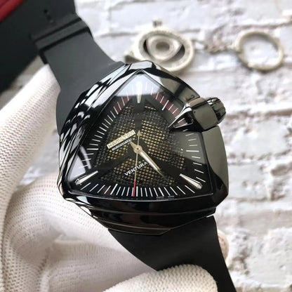 Hamilton Black Automatic Watch - Hình 2