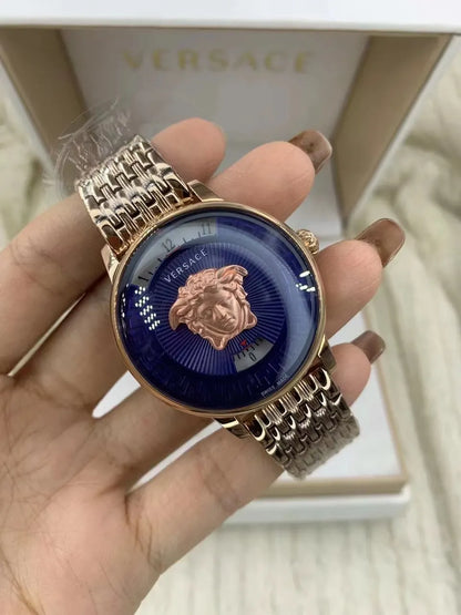 medusa Versace Rose Gold Watch - Hình 2