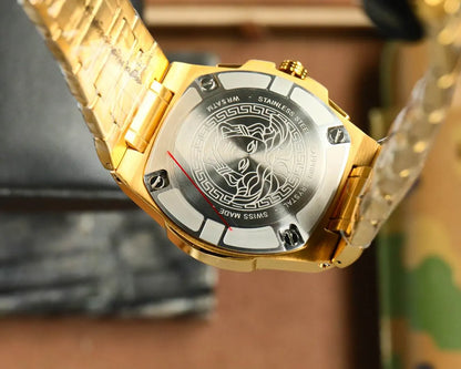 Versace Chronograph Gold - Hình 3