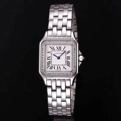Cartier Panthere Silver Stainless Steel - Hình 9